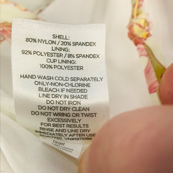 Shade And Shore Women's Sz 34B Underwire Halter Bikini Swim Top Floral Print New - Picture 6 of 11